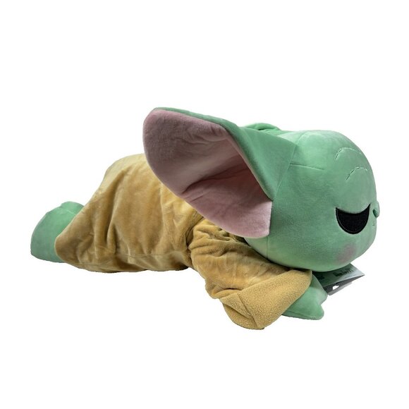 Disney Star Wars Baby Grogu Cuddleez 24" Jumbo Plush Green - Picture 1 of 11